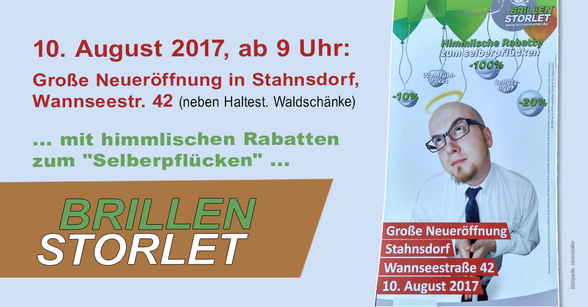 Brillen Storlet