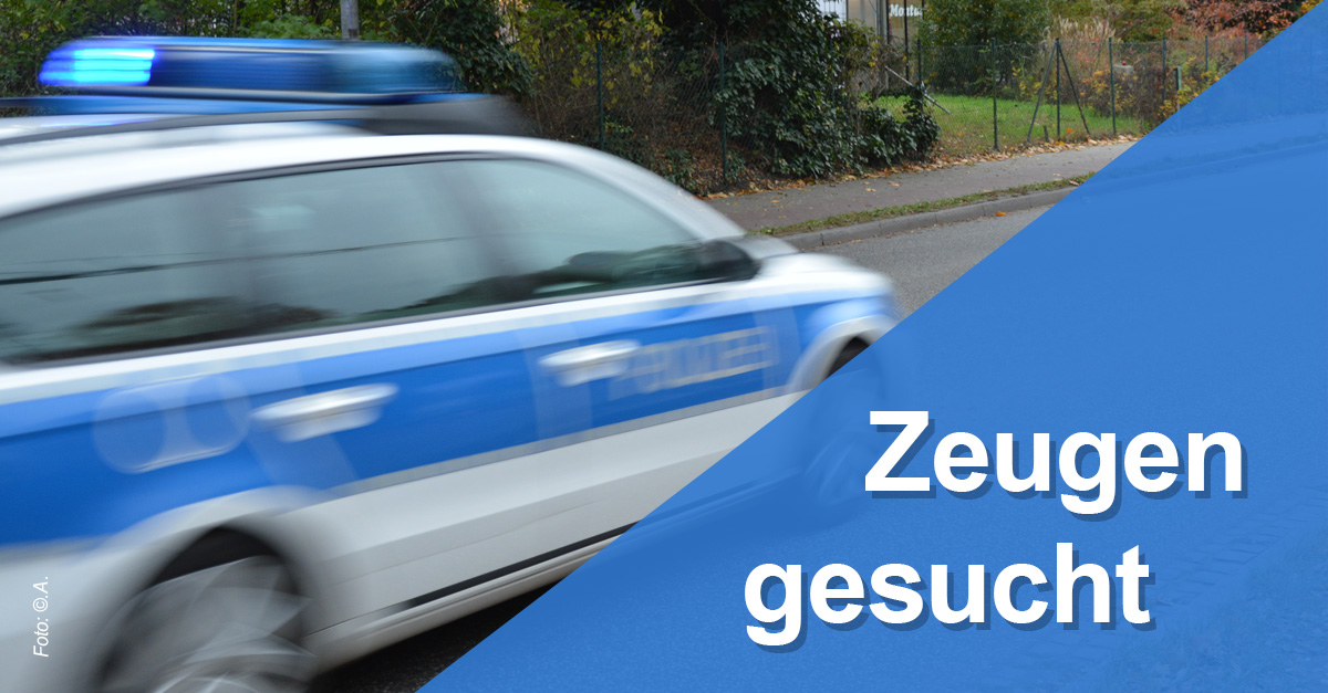 Zeugen gesucht